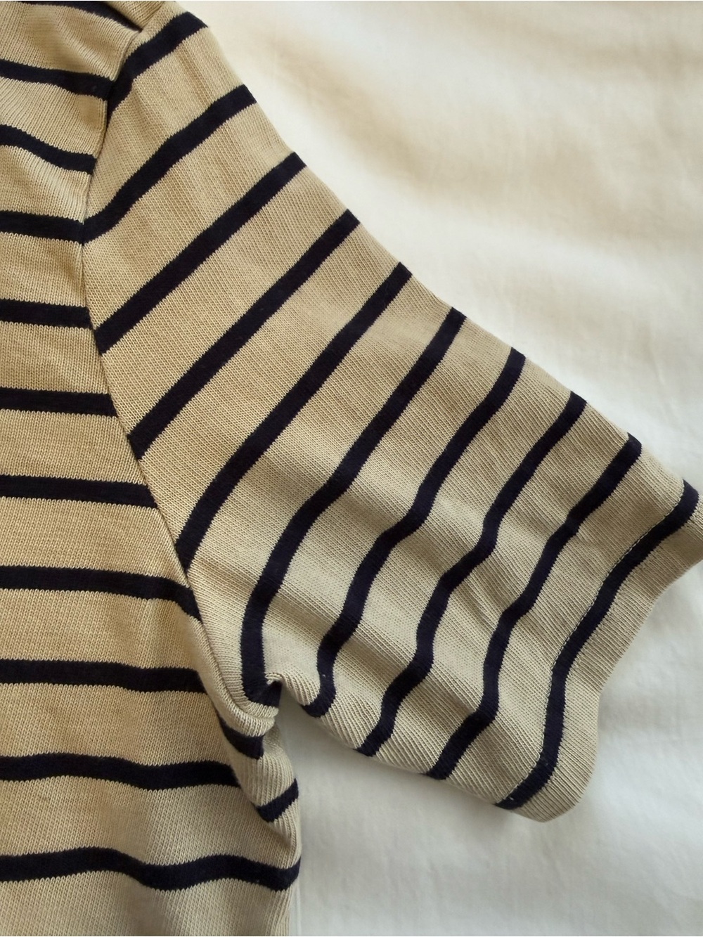 AYR The Matinee Tee Sandstone Stripe, L - Picture 5 of 9